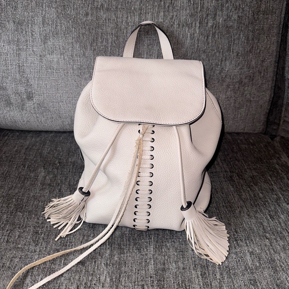 Rebecca Minkoff Moto Backpack (Grey) - Picture 3 of 4